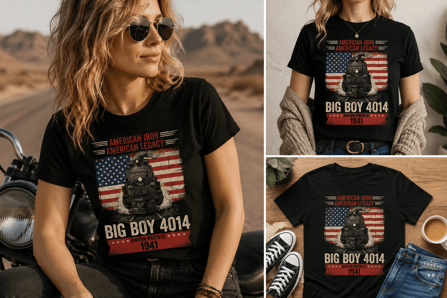 American Iron American Legacy T-Shirt - Hershey's Creations