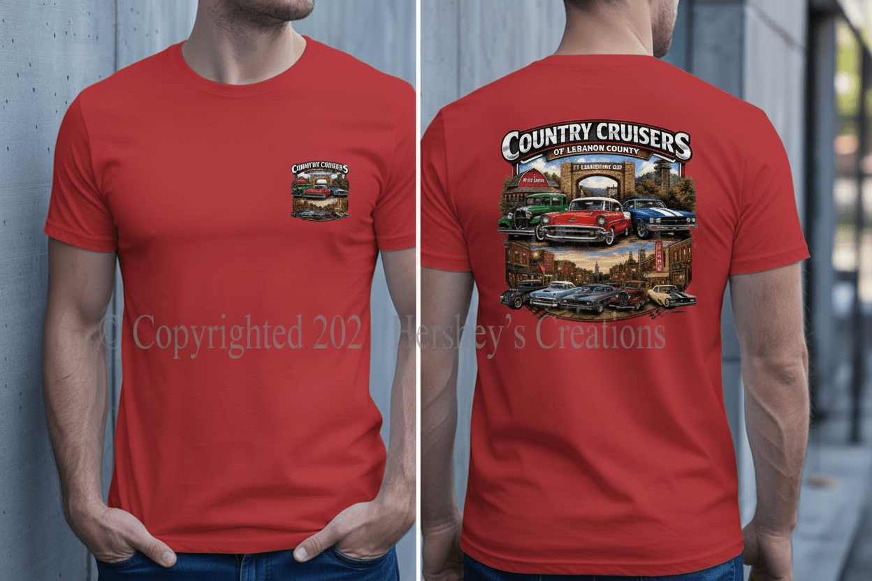 Country Cruisers Memory Lane T-Shirt - Hershey's Creations