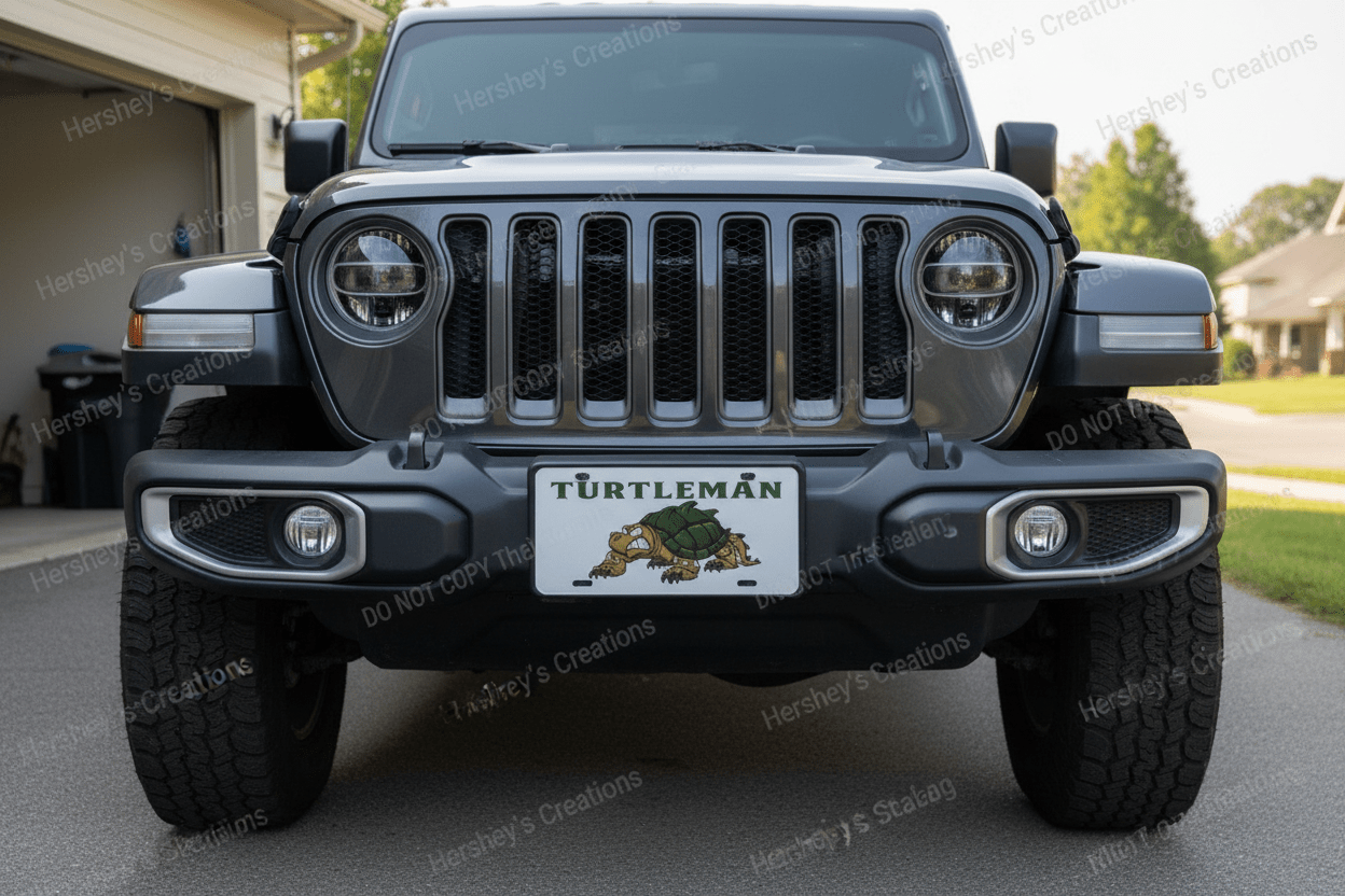 Custom Personalized License Plate - Hershey's Creations
