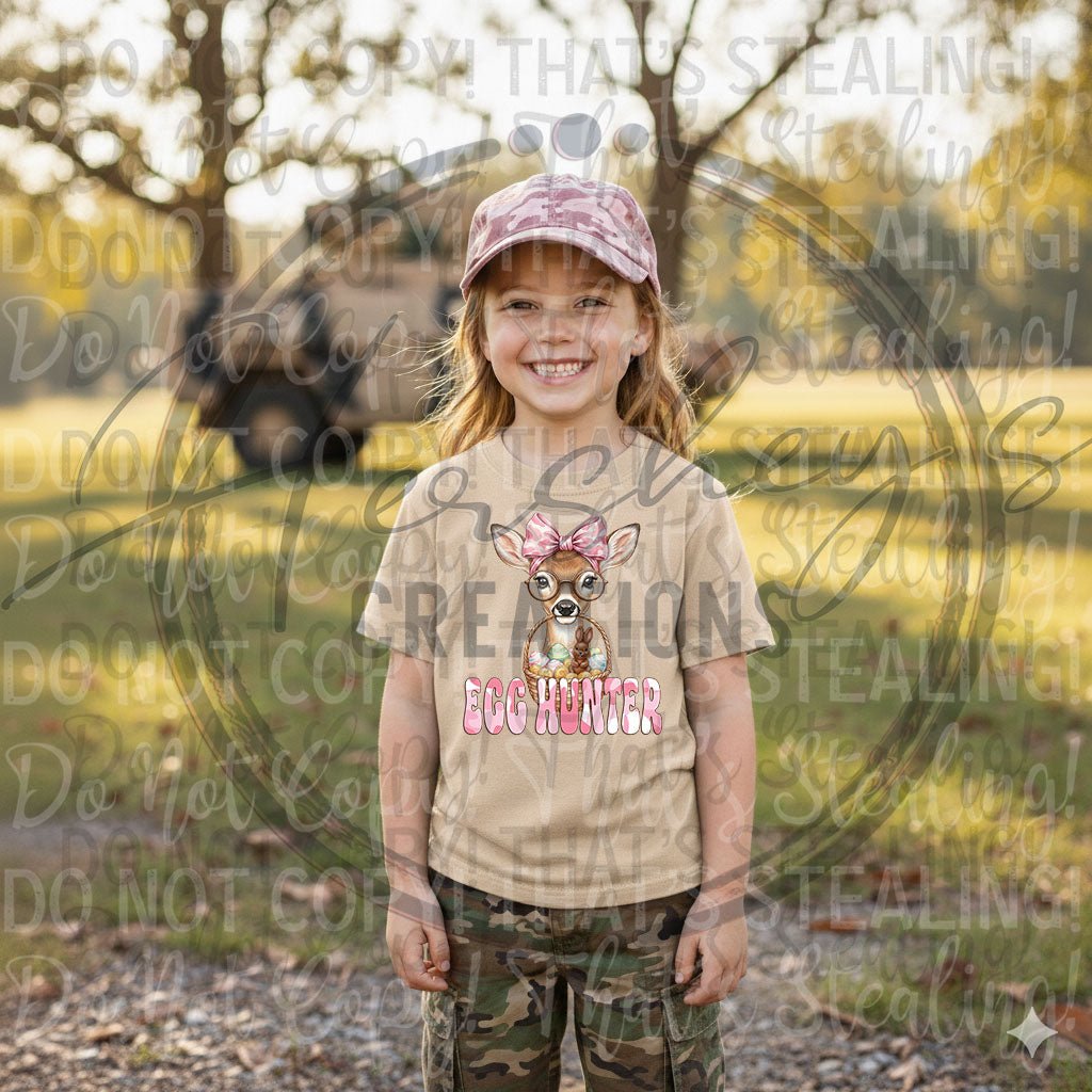 Egg Hunter - Girl - Hershey's Creations