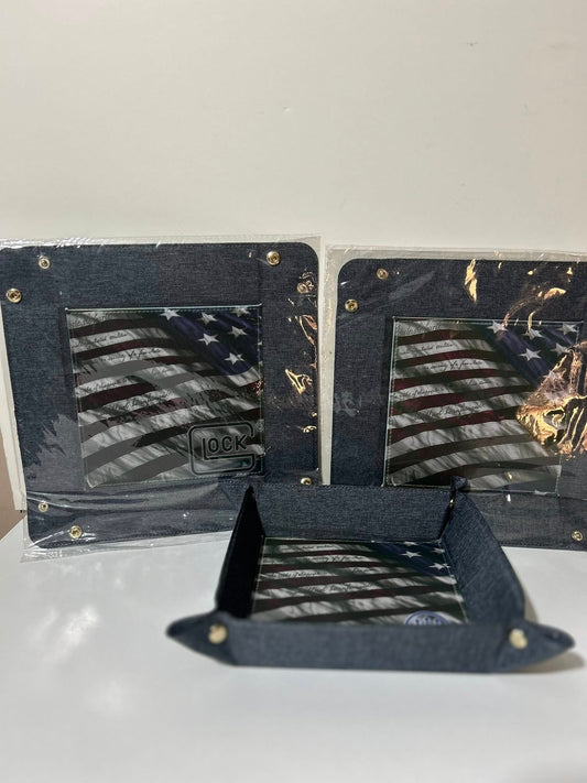 2nd Amendment USA Flag Drop Mat