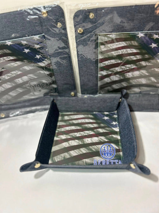 2nd Amendment USA Flag Drop Mat