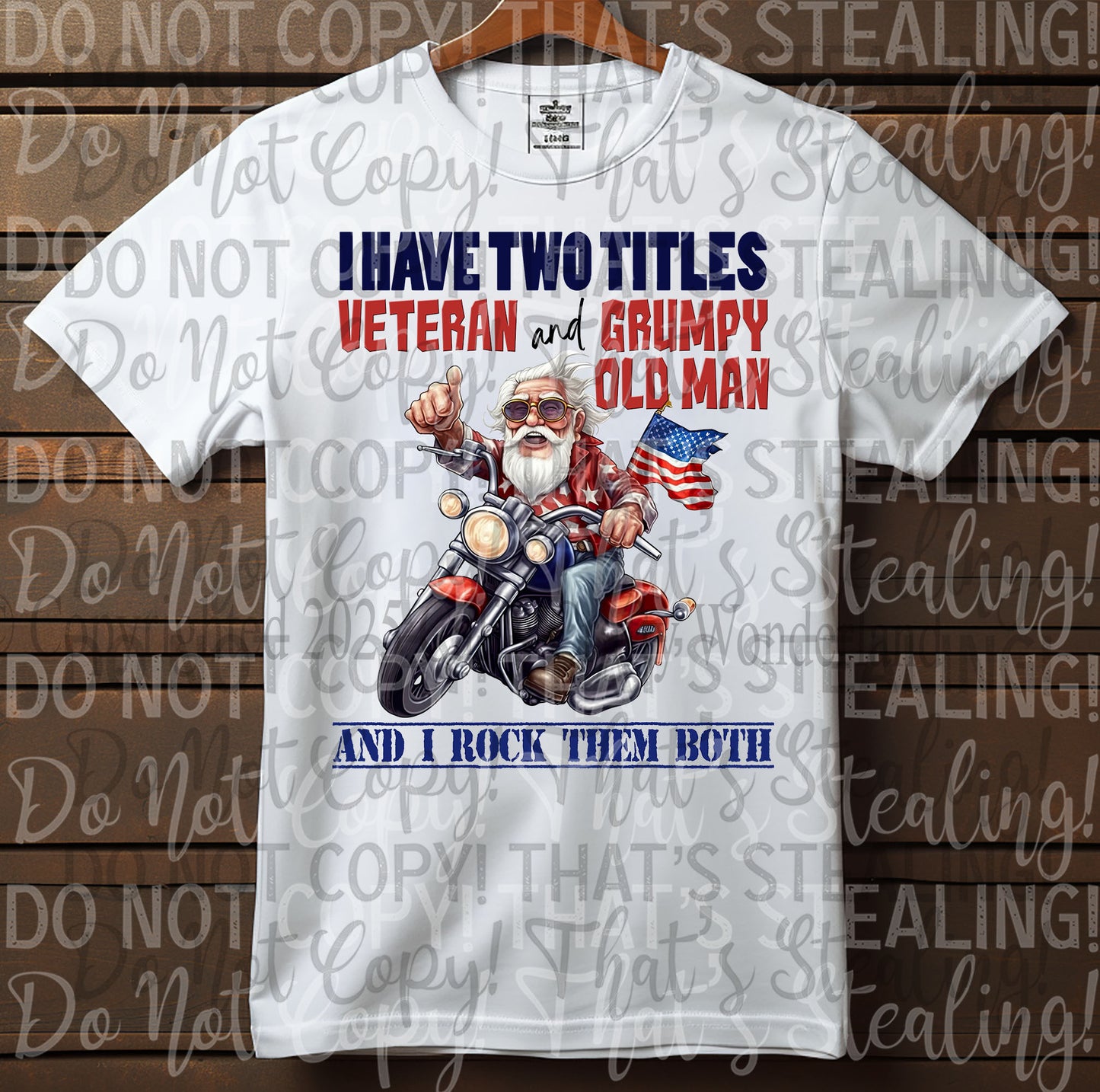 Veteran and Grumpy old Man