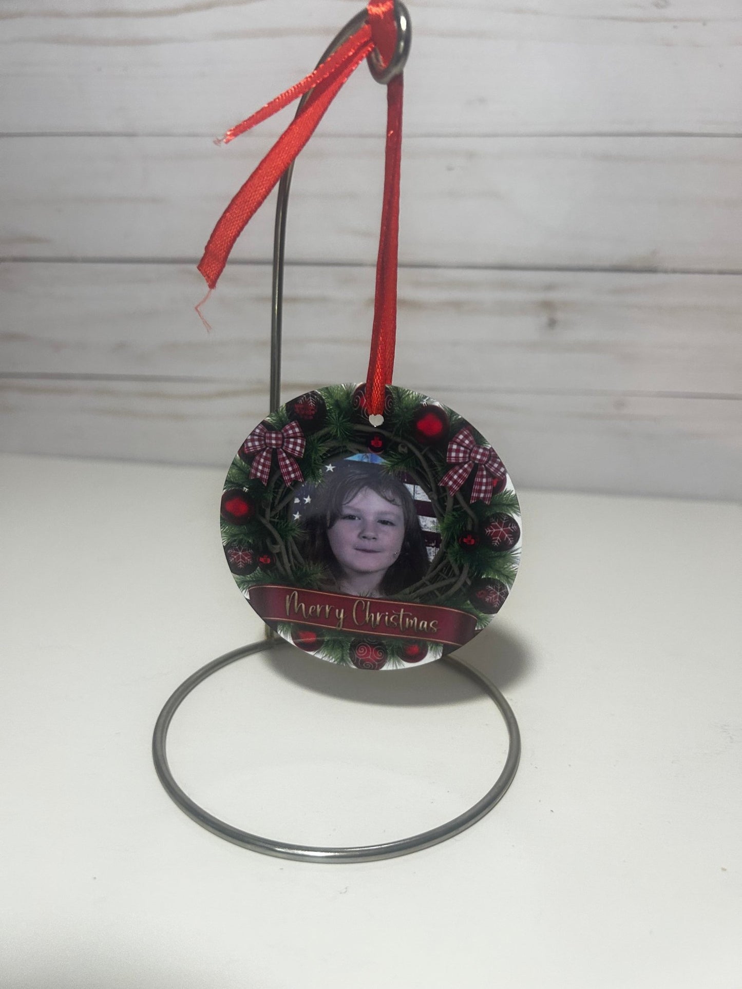 Aluminum Round Ornament - Hershey's Creations