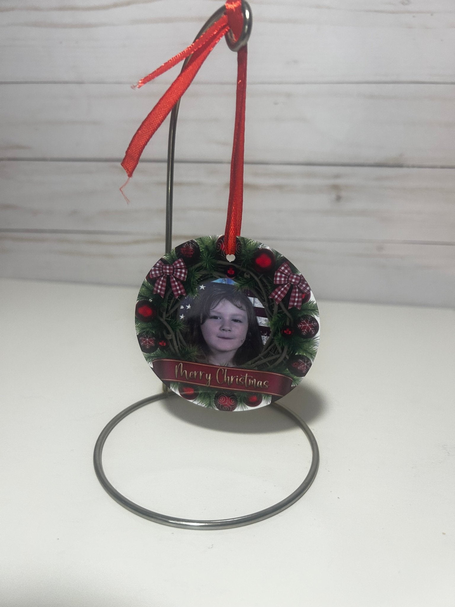 Aluminum Round Ornament - Hershey's Creations