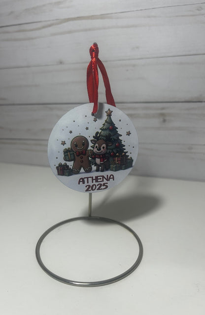 Aluminum Round Ornament - Hershey's Creations