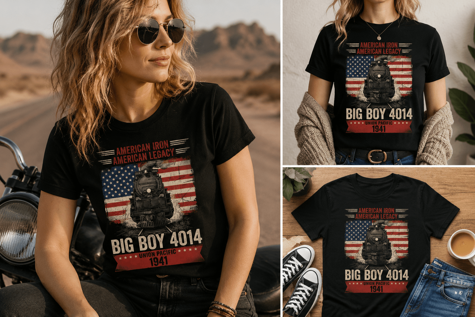 American Iron American Legacy T-Shirt - Hershey's Creations