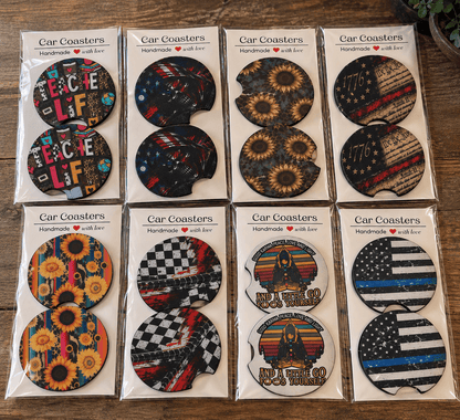 Car Coasters - Hershey's Creations