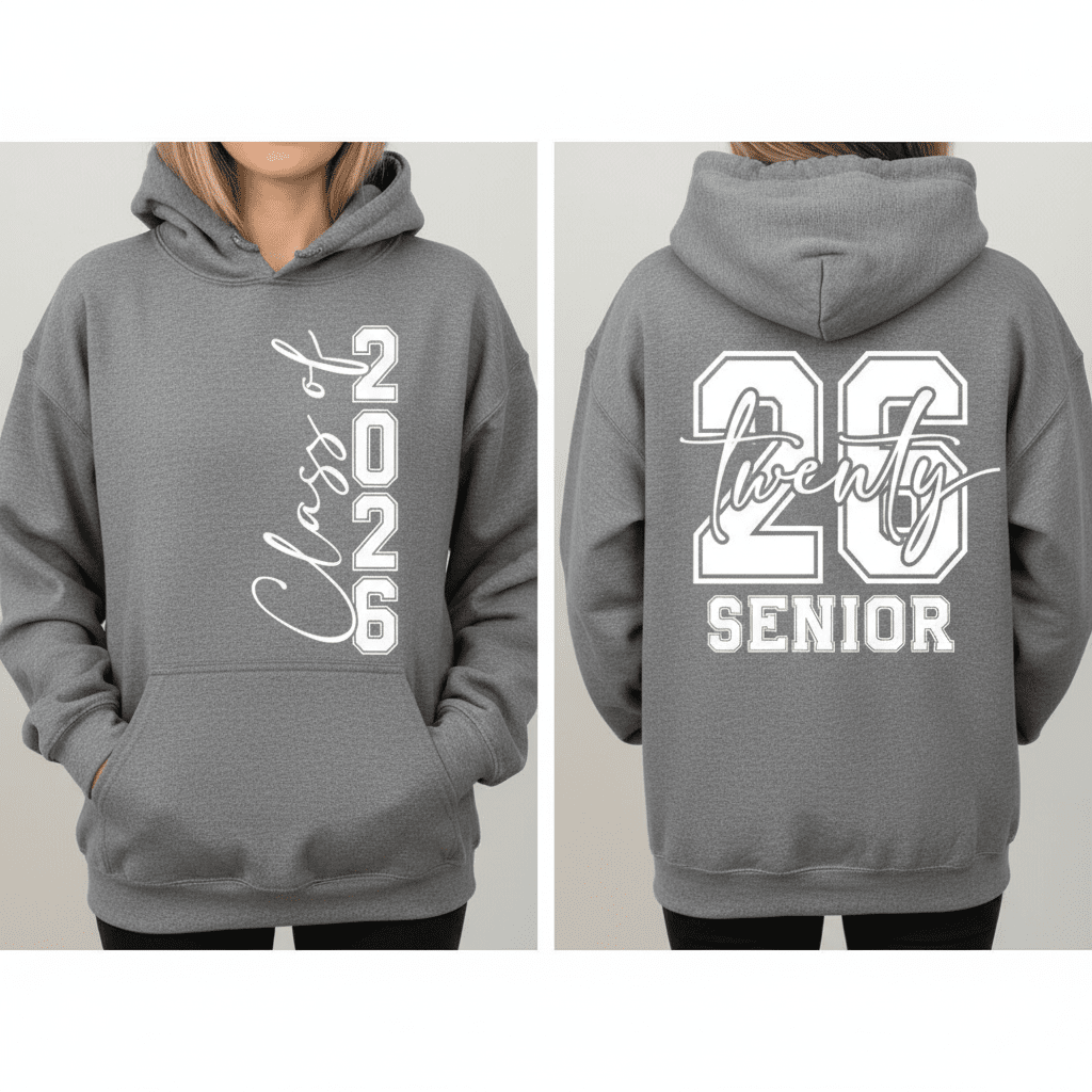 Class of 26 Senior - Hoodie - Hershey's Creations
