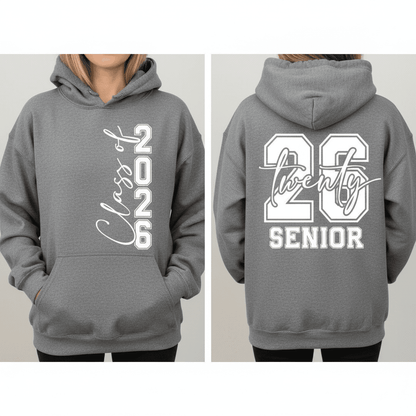 Class of 26 Senior - Hoodie - Hershey's Creations