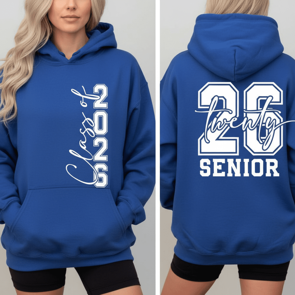 Class of 26 Senior - Hoodie - Hershey's Creations