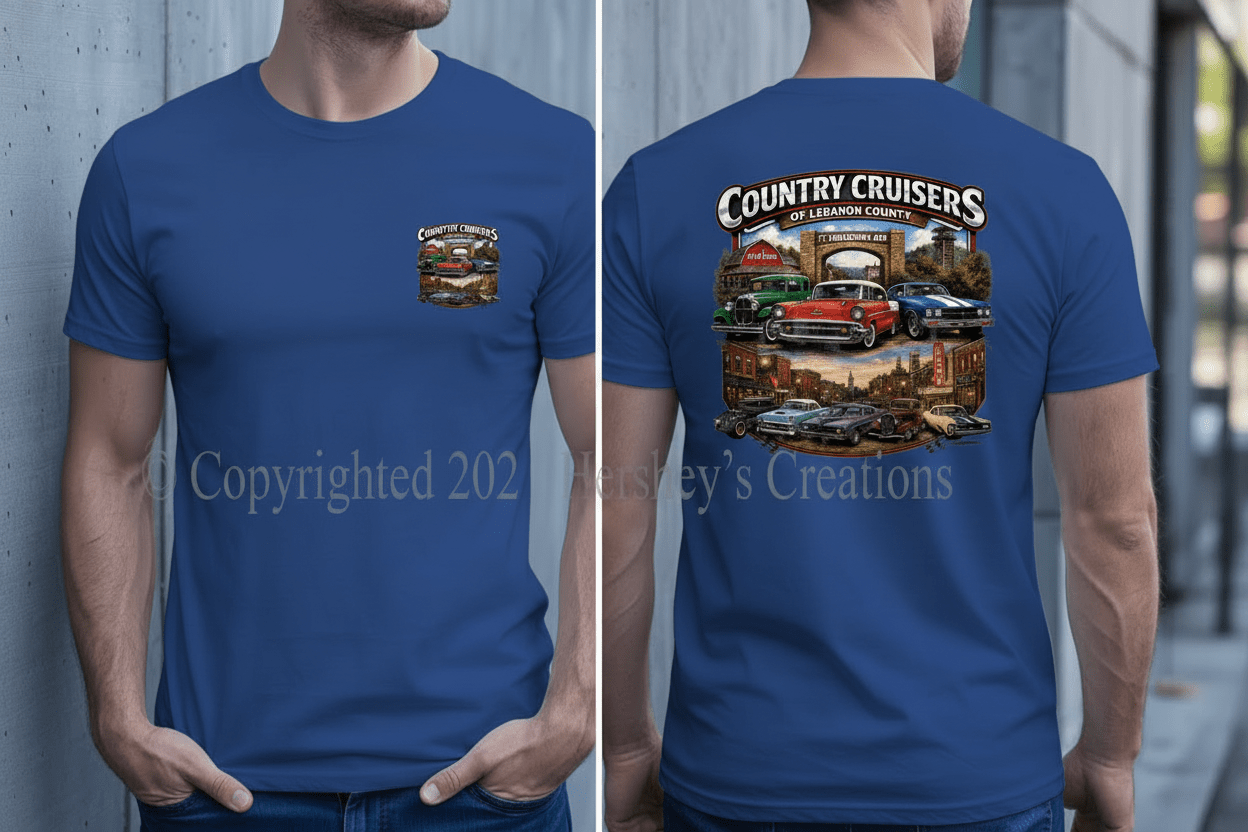 Country Cruisers Memory Lane T-Shirt - Hershey's Creations