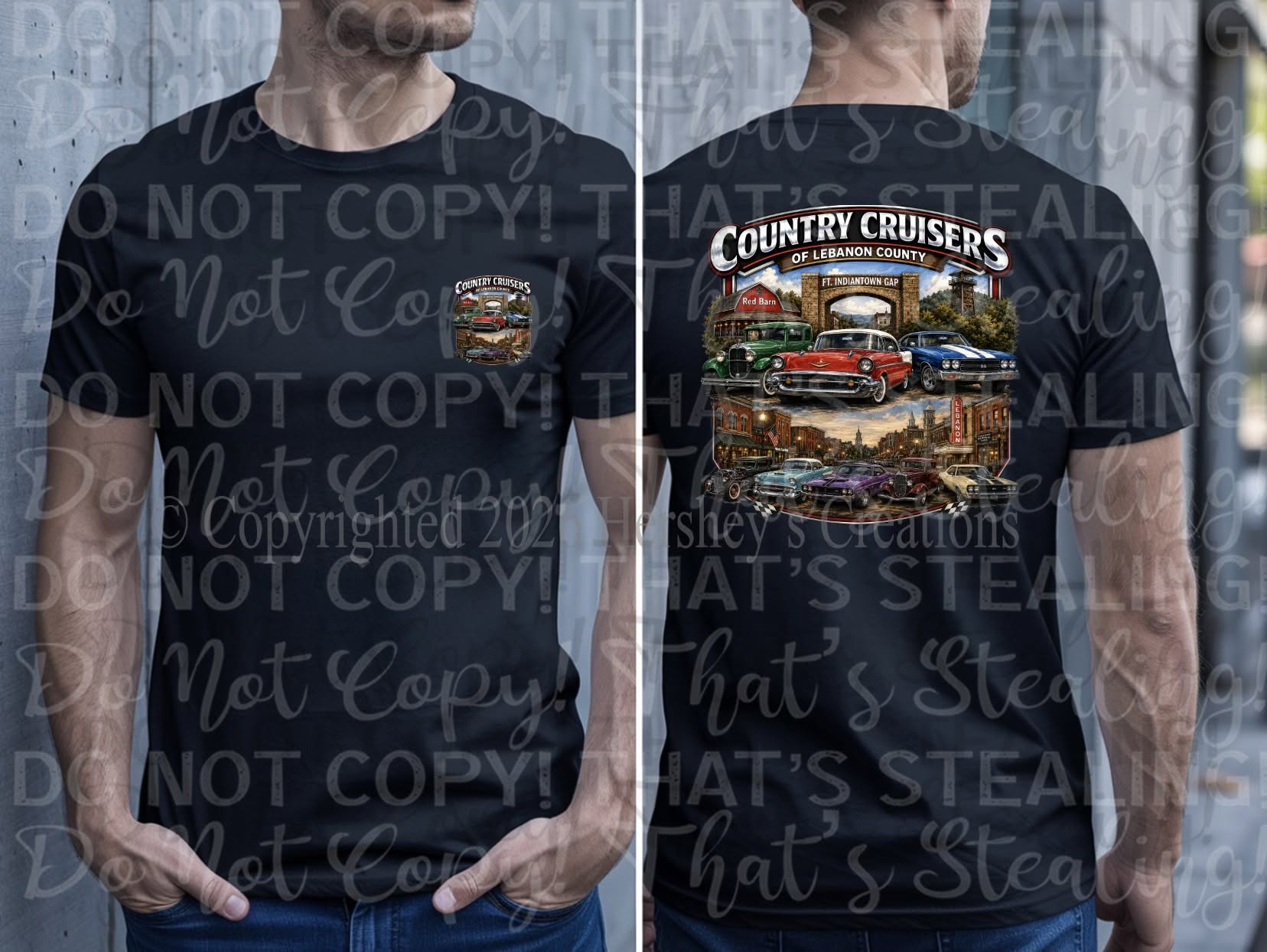 Country Cruisers Memory Lane T-Shirt - Hershey's Creations