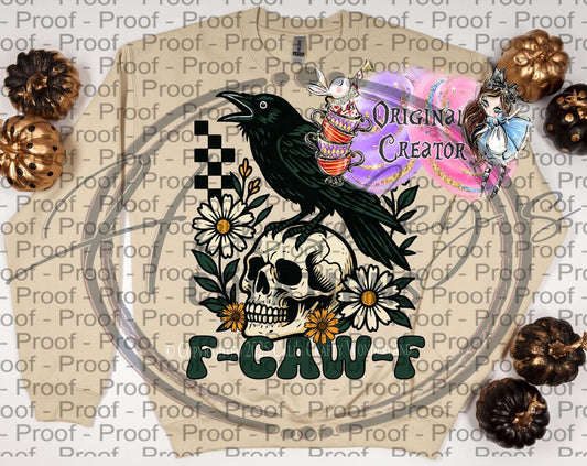 Crow Skull Sweatshirt - Hershey's Creations