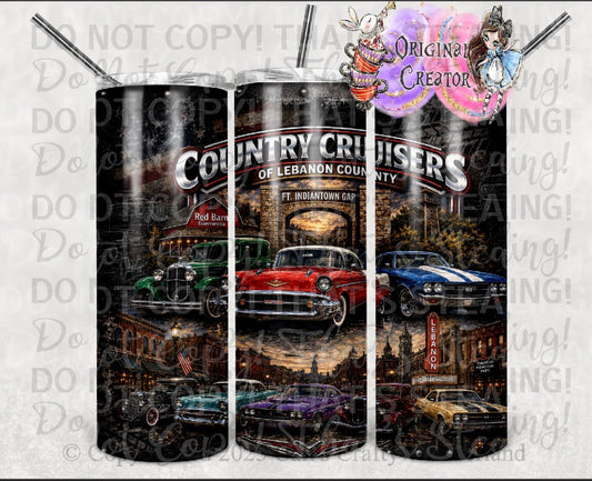 Cruisin Squad Skinny Tumbler - Hershey's Creations