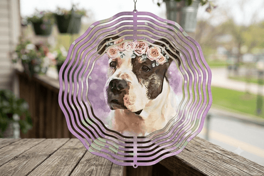 Custom 8" Wind Spinner - Hershey's Creations