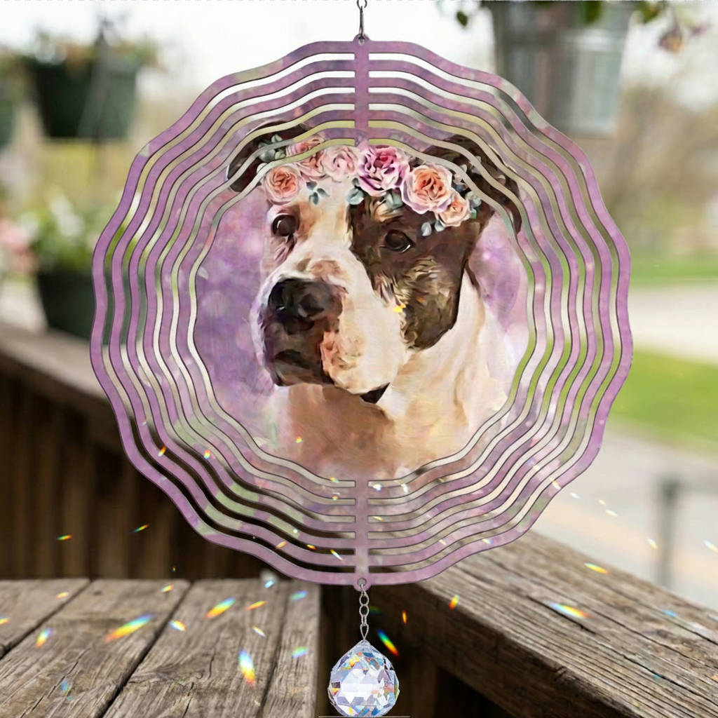 Custom 8" Wind Spinner - Hershey's Creations