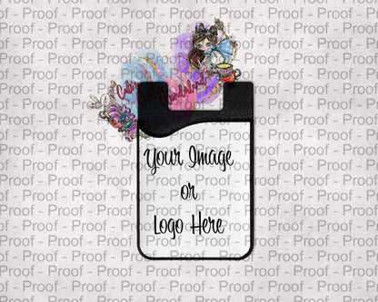 Custom Logo Phone Card Holder: Silicone Phone Wallet - Hershey's Creations