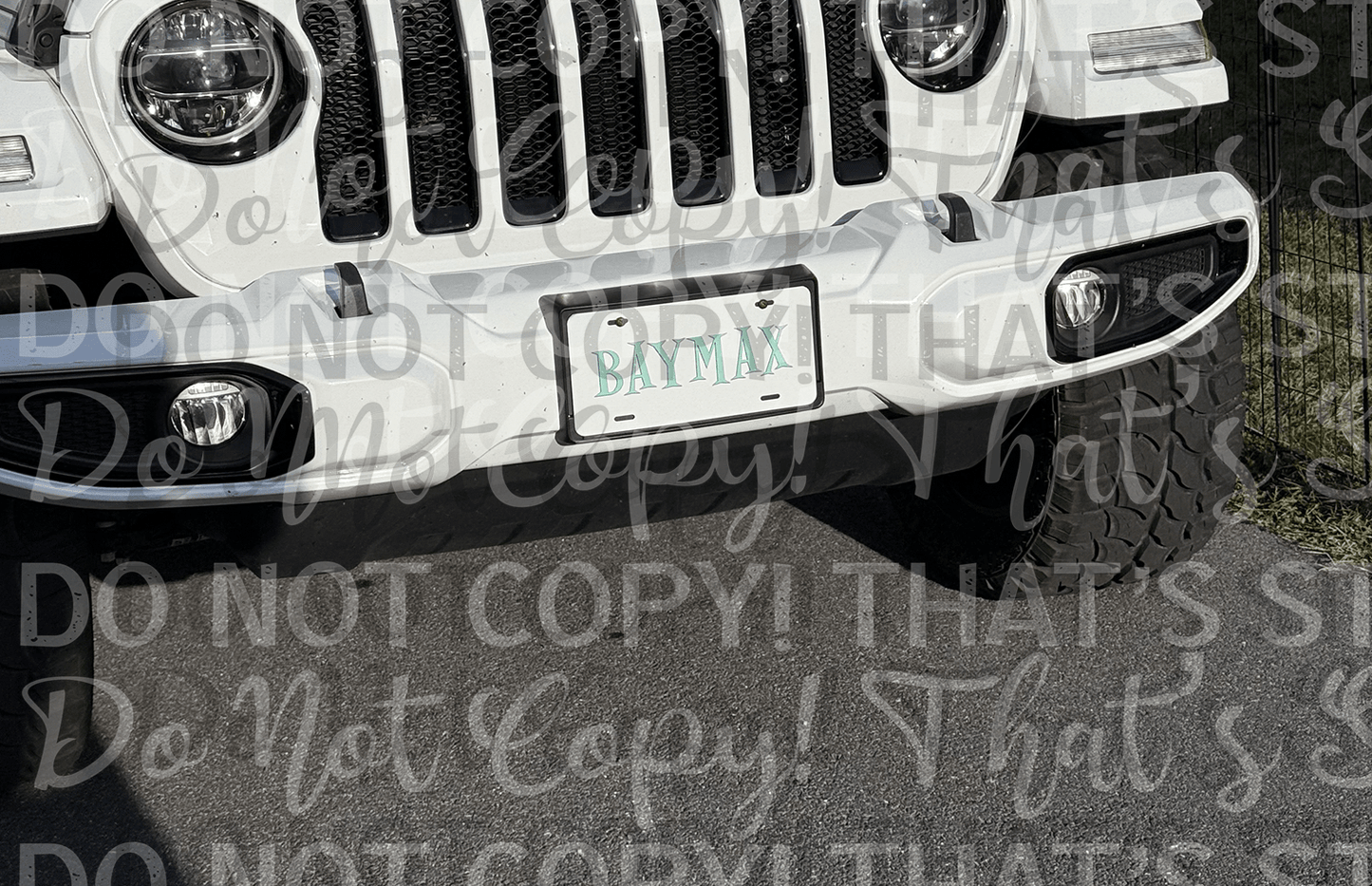 Custom Personalized License Plate - Hershey's Creations