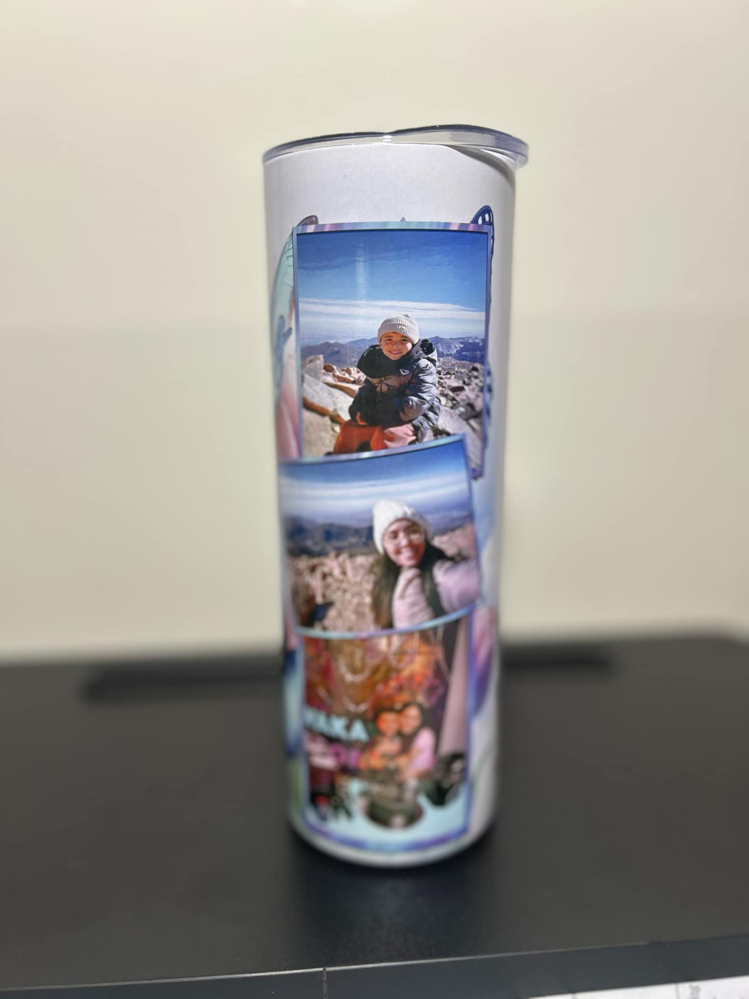 Custom Photo Tumbler - 20oz Skinny - Hershey's Creations