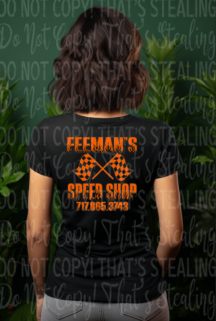 Don's Auto Service/Feeman's Speed Shop T-shirt - Hershey's Creations