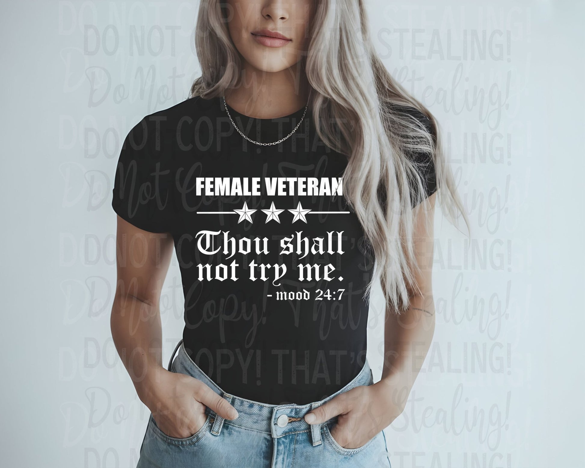 Female Veteran~Shirt - Hershey's Creations