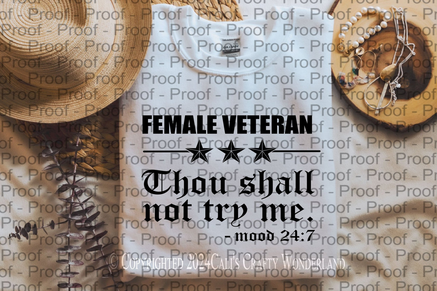 Female Veteran~Shirt - Hershey's Creations
