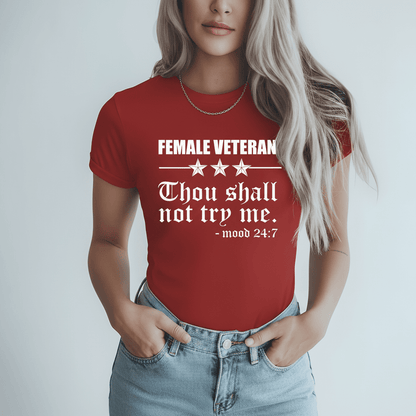 Female Veteran~Shirt - Hershey's Creations