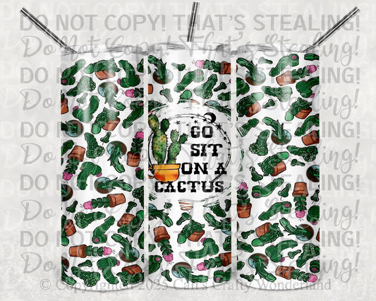 Go sit on a cactus - Hershey's Creations