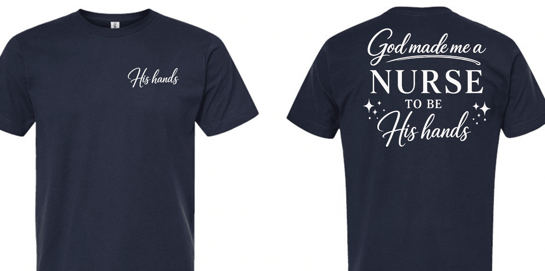 God made me a Nurse to be His Hands - Hershey's Creations