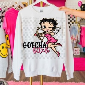 Gotcha B!t*h Cupid Betty Tshirts - Hershey's Creations