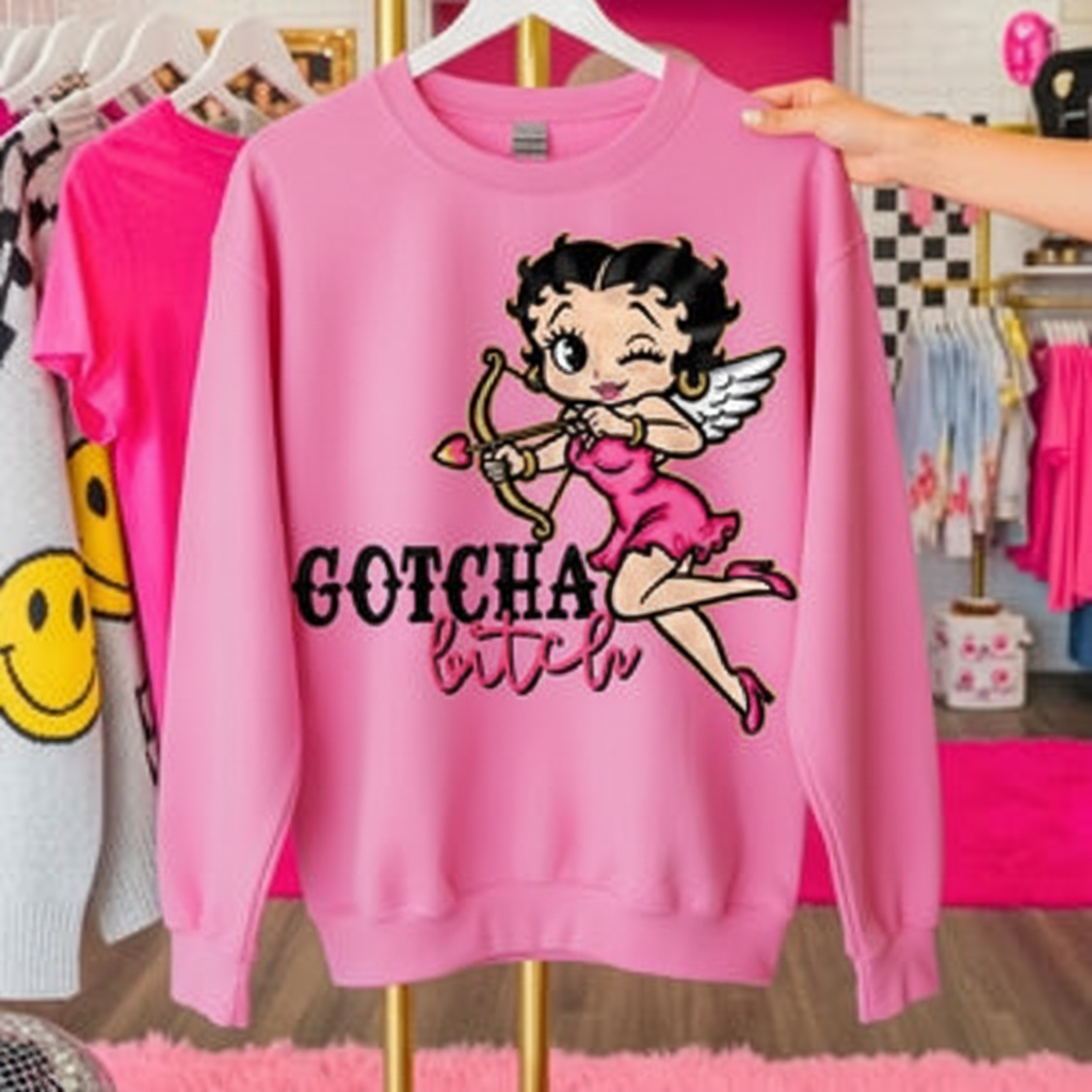 Gotcha B!t*h Cupid Betty Tshirts - Hershey's Creations