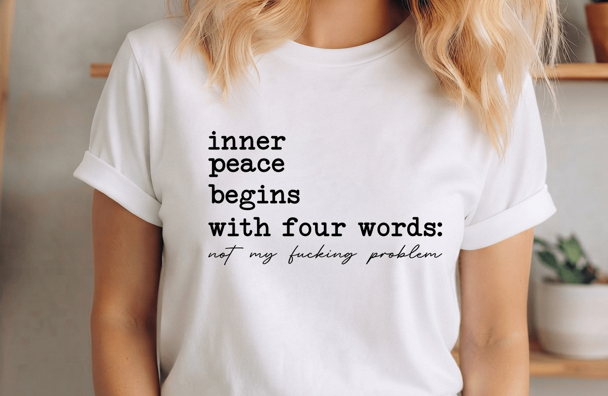 Inner Peace - Short Sleeve Tee - Hershey's Creations