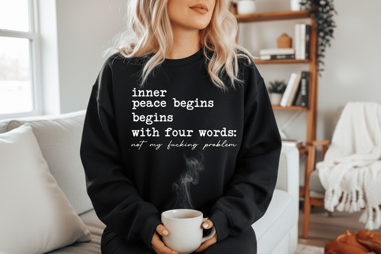 Inner Peace Starts with Four Words - Hershey's Creations