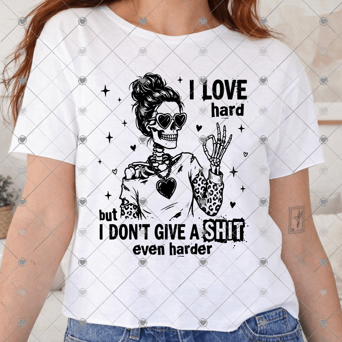 Love Hard, Don't Give a Sh*t Harder - Hershey's Creations