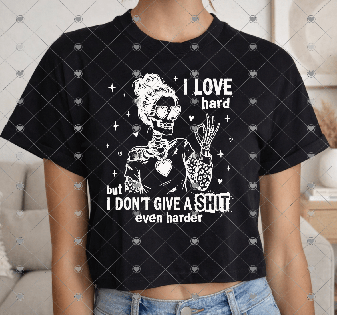 Love Hard, Don't Give a Sh*t Harder - Hershey's Creations
