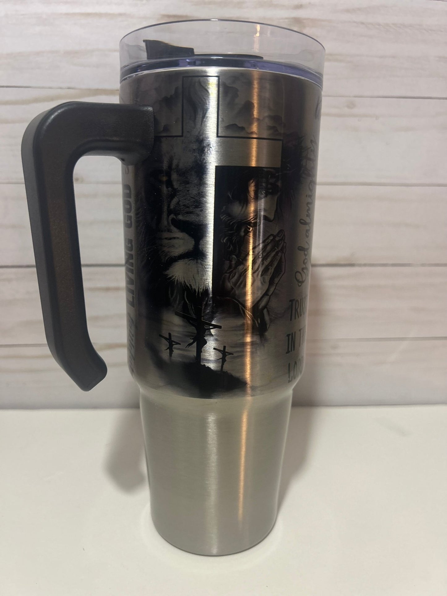 Man of God 30oz Grip Tumbler - Hershey's Creations