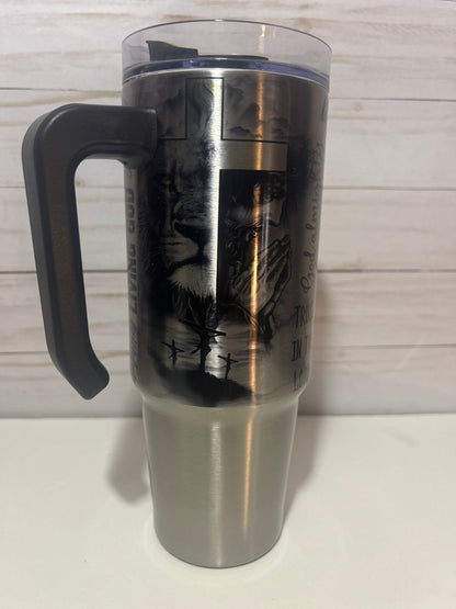 Man of God 30oz Grip Tumbler - Hershey's Creations