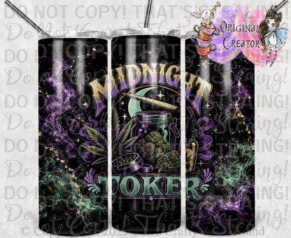 Midnight Toker Cold Smoke Tumbler - Hershey's Creations