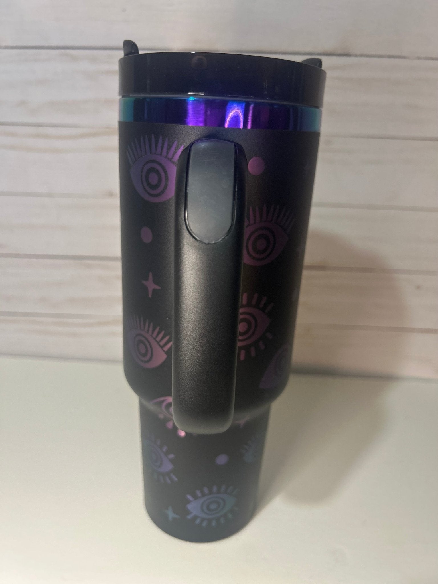 Mystic Evil Eye Stanley 40oz Quencher - Rainbow Plated - Hershey's Creations