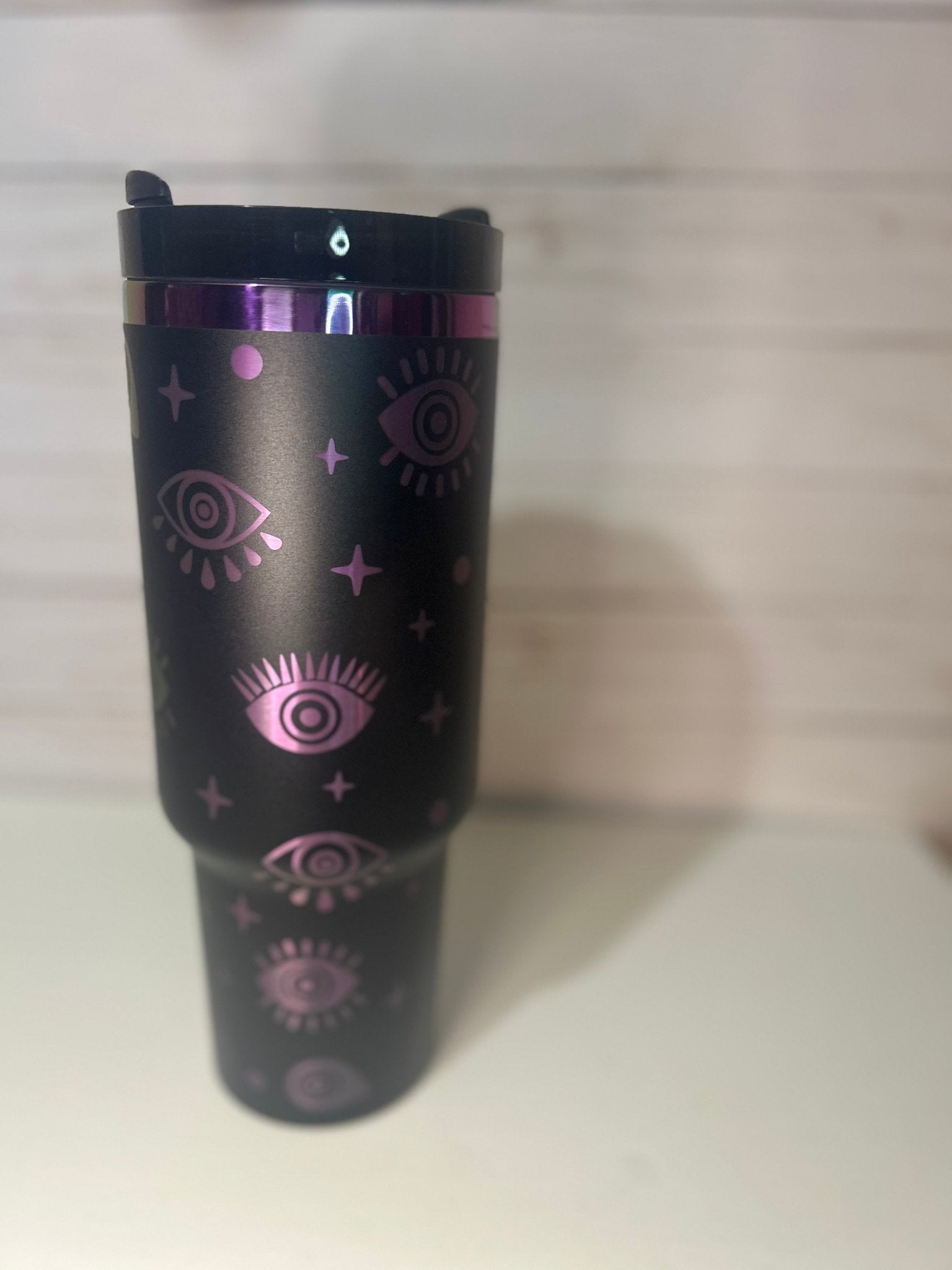 Mystic Evil Eye Stanley 40oz Quencher - Rainbow Plated - Hershey's Creations