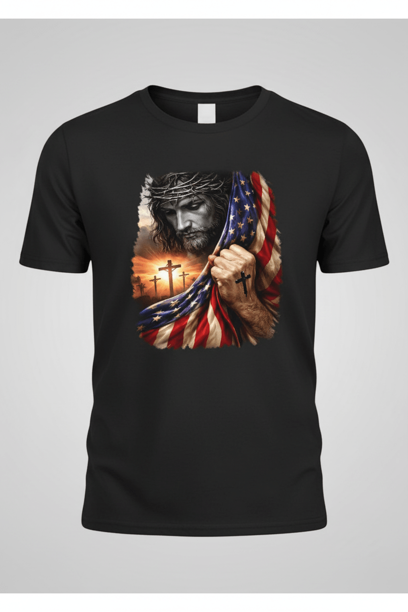 Patriotic Jesus - Hershey's Creations