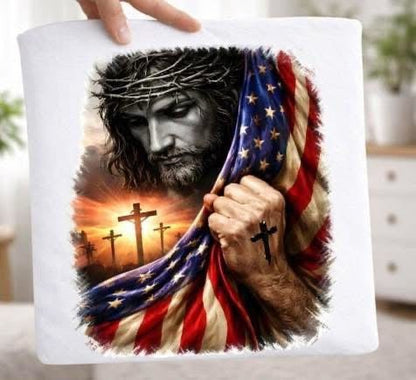 Patriotic Jesus - Hershey's Creations