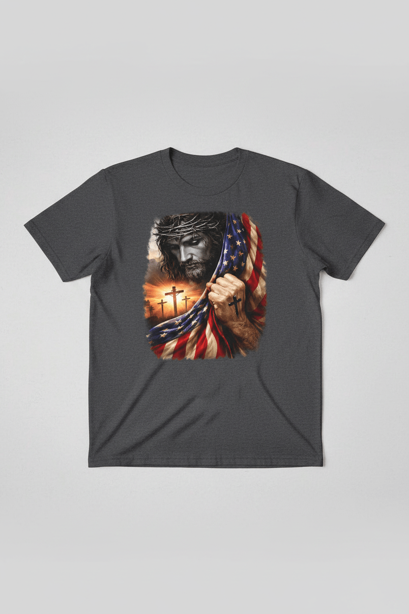 Patriotic Jesus - Hershey's Creations