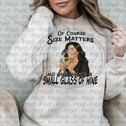 Size Matters - white Wine - Hershey's Creations