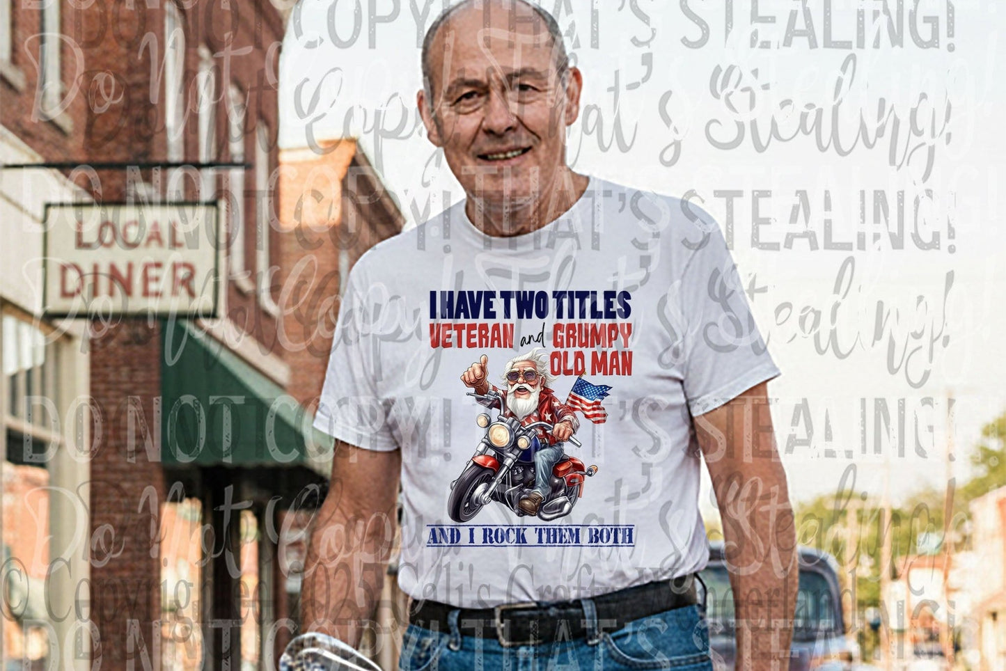 Veteran and Grumpy old Man - Hershey's Creations